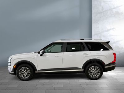 2026 Hyundai Palisade Hybrid — rear three-quarter view