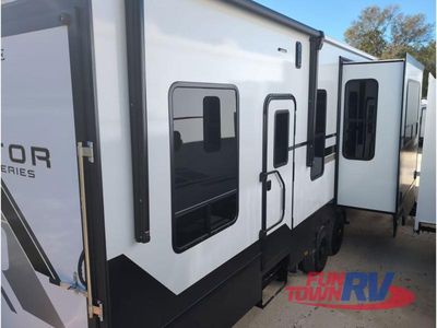 2026 Keystone RV Raptor Carbon Series — engine compartment view