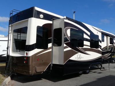 2015 DRV Luxury Suites Mobile Suites — interior view
