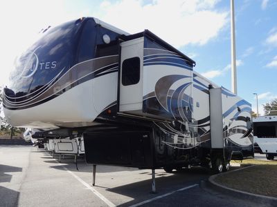 2015 DRV Luxury Suites Mobile Suites — side profile view