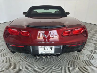 2017 Chevrolet Corvette Stingray — rear three-quarter view