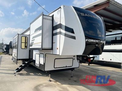 2026 Prime Time RV Sanibel — front three-quarter view