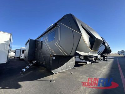 2026 Keystone RV Raptor — front three-quarter view
