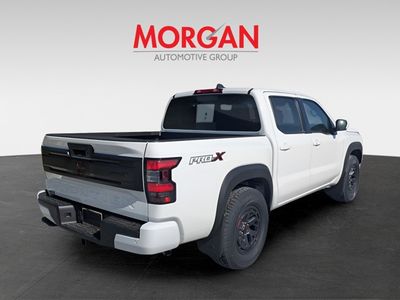 2026 Nissan Frontier — rear three-quarter view