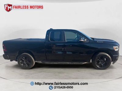 2021 RAM 1500 — interior view