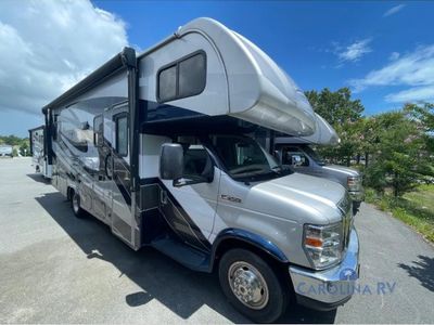 2018 Forest River Forester Ford — rear three-quarter view