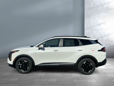 2026 Kia Sportage Hybrid — rear three-quarter view