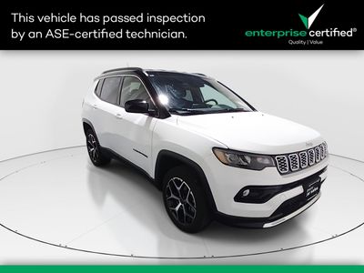 2025 Jeep Compass Limited 4x4 — front three-quarter view