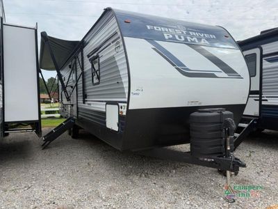 2026 Forest River RV Puma — rear three-quarter view