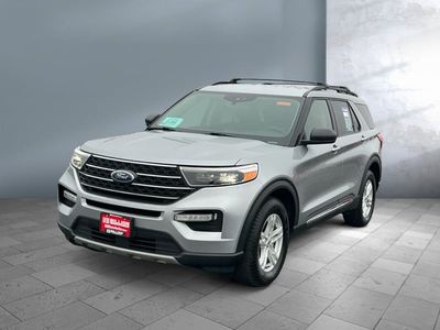 2022 Ford Explorer — front three-quarter view