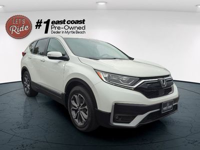 2020 Honda CR-V — rear three-quarter view