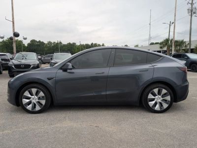 2021 Tesla Model Y — side profile view