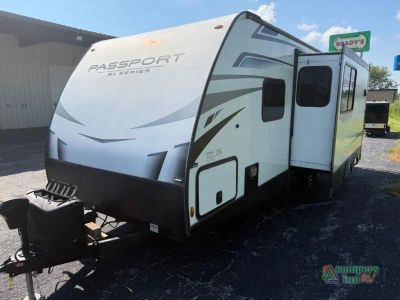 2022 Keystone RV Passport SL — rear three-quarter view