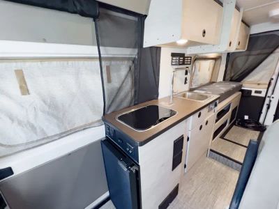 2027 Winnebago SOLIS — engine compartment view
