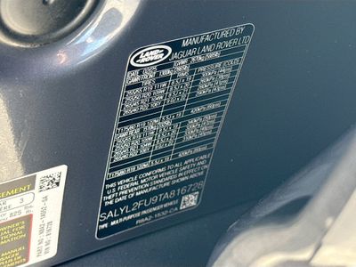 2026 Land Rover Range Rover Velar — photo 44 view
