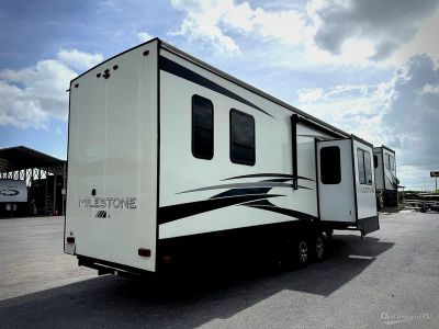 2021 Heartland Milestone — side profile view