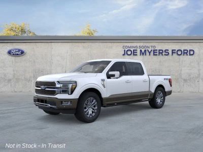 2026 Ford F-150 in Star White Tri-Coat — front three-quarter view