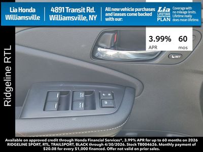 2026 Honda Ridgeline RTL - Photo 16