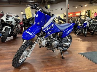 2026 Yamaha TT-R50E — side profile view