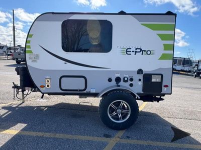 2019 Forest River RV Flagstaff E-Pro — rear three-quarter view