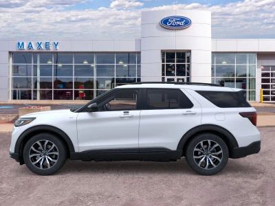 2026 Ford Explorer — rear three-quarter view