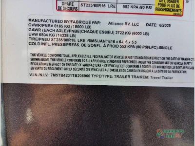 2026 Alliance RV Benchmark — photo 32 view