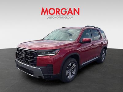 2026 Honda Pilot — rear three-quarter view