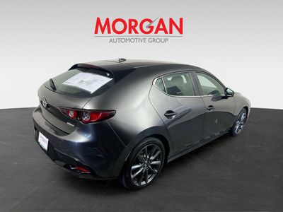 2019 Mazda Mazda3 — rear three-quarter view