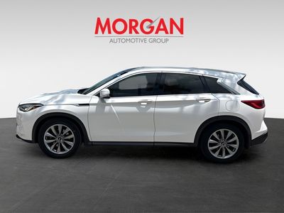 2020 INFINITI QX50 — side profile view