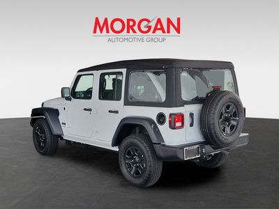 2026 Jeep Wrangler — rear three-quarter view