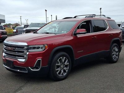 2020 GMC Acadia — rear three-quarter view