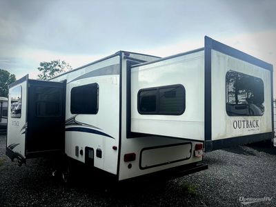 2017 Keystone Outback — rear three-quarter view