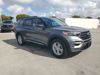 2023 Ford Explorer — rear three-quarter view