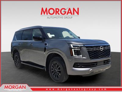 2026 Nissan Armada SV — front three-quarter view