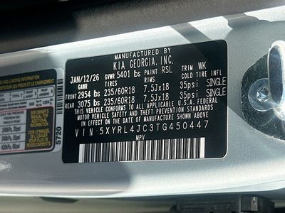 2026 Kia Sorento — photo 31 view