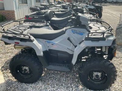 2026 Polaris® Sportsman 450 H.O.EPS-Ghost Gray — front three-quarter view