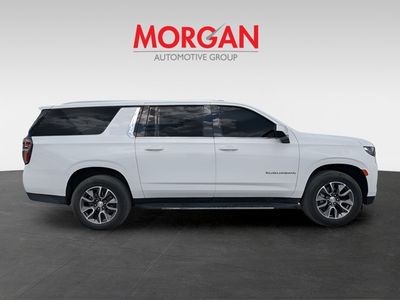 2022 Chevrolet Suburban — rear three-quarter view