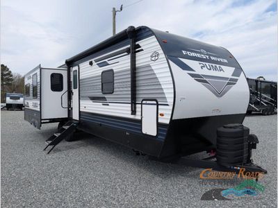2026 Forest River Puma — front three-quarter view
