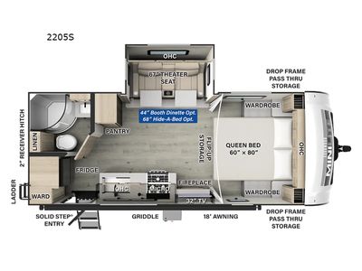 2026 Forest River RV Rockwood Mini Lite — photo 7 view