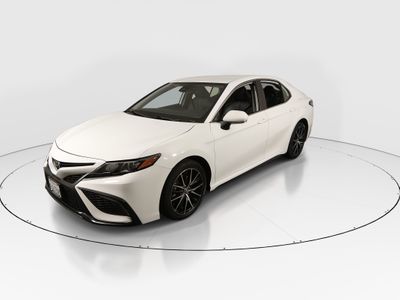 2024 Toyota Camry — rear three-quarter view