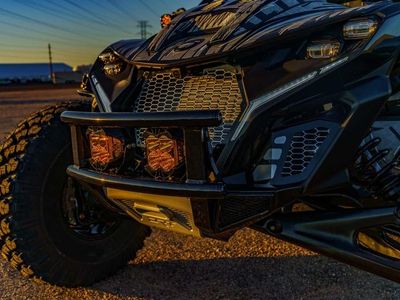 2026 Can-Am Maverick R X RS Triple Black — interior view