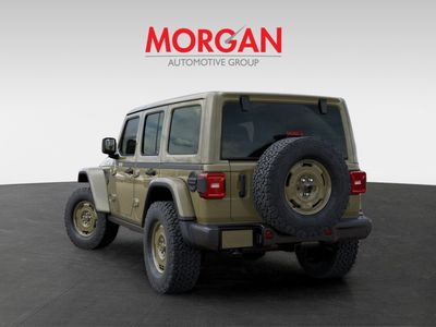 2026 Jeep Wrangler — rear three-quarter view