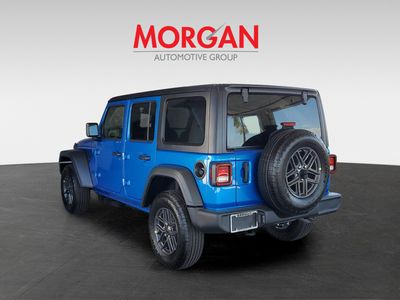 2026 Jeep Wrangler — rear three-quarter view