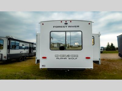 2026 Forest River Cherokee Alpha Wolf — engine compartment view