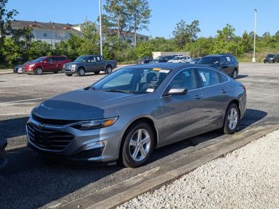 2023 Chevrolet Malibu LS in Gray — front three-quarter view