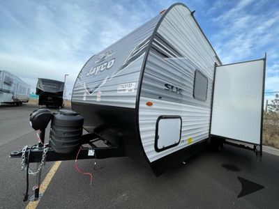 2026 Jayco Jay Flight SLX — rear three-quarter view