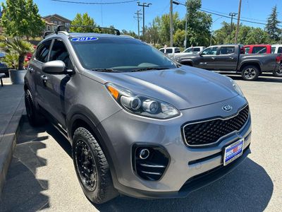 2017 Kia Sportage — interior view
