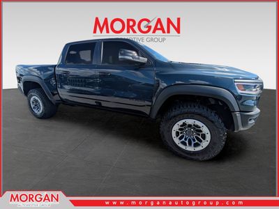 2026 Ram 1500 RHO in Blue — front three-quarter view