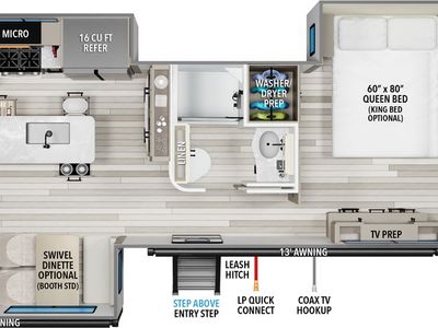 2026 Grand Reflection Travel Trailer — engine compartment view