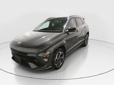 2024 Hyundai Kona — rear three-quarter view